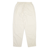 SPENGLER Womens Trousers Cream Relaxed Tapered W26 L29