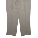 Mens Trousers Grey Relaxed Straight W36 L30