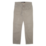 PIERRE CARDIN Mens Trousers Grey Regular Straight W31 L30