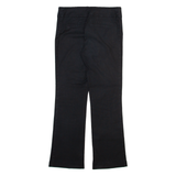 Womens Trousers Black Regular Bootcut W30 L30