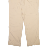 MASTERS Mens Trousers Cream Regular Straight W36 L32