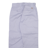DICKIES Workwear Mens Trousers Blue Regular Straight W30 L27