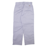 DICKIES Workwear Mens Trousers Blue Regular Straight W30 L27