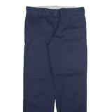 DICKIES Mens Trousers Blue Slim Straight W32 L32