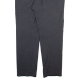 Mens Trousers Grey Regular Straight W32 L28