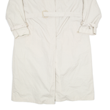 Womens Trench Coat Beige 90s L