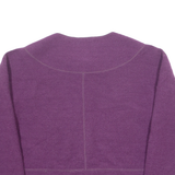 SUGAR Womens Jacket Purple Wool 90s M