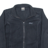 JACK WOLFSKIN Womens Fleece Jacket Black L