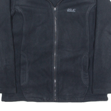 JACK WOLFSKIN Womens Fleece Jacket Black L