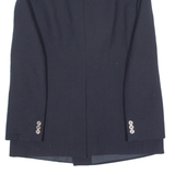 Mens Blazer Jacket Blue Wool 90s M