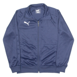 PUMA Boys Track Jacket Blue 9-10Y