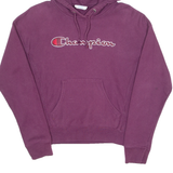 CHAMPION REVERSE WEAVE Mens Purple Hoodie XS