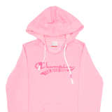 CHAMPION Womens Pink Hoodie M