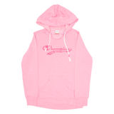 CHAMPION Womens Pink Hoodie M