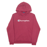 CHAMPION Boys Maroon Hoodie 2XL