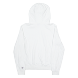 CHAMPION Mens White Hoodie M
