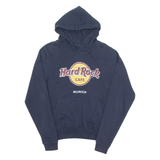 HARD ROCK CAFE Munich Mens Blue Hoodie S