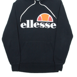 ELLESSE Mens Black Hoodie S