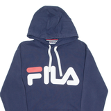FILA Mens Blue Hoodie S