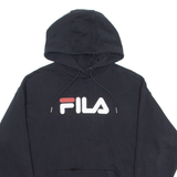 FILA Mens Black Hoodie S