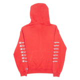 CHAMPION Mens Red Hoodie S
