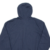 CARHARTT Loose Fit Mens Blue Hoodie Full Zip M