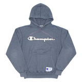 CHAMPION Womens Blue Hoodie M