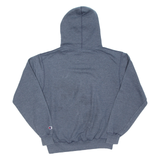 CHAMPION Womens Blue Hoodie M