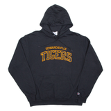 CHAMPION Edwardsville Tigers Mens Black Hoodie USA L
