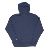 CHAMPION Mens Blue Hoodie S