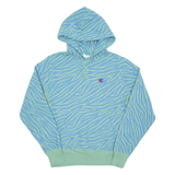 CHAMPION REVERSE WEAVE Womens Blue Hoodie M
