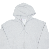 CHAMPION Womens Grey Hoodie Full Zip M