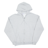 CHAMPION Womens Grey Hoodie Full Zip M