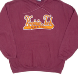 VARSITY ATHLETICS Mens Maroon Hoodie USA XL