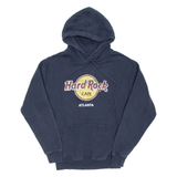 HARD ROCK CAFE Atlanta Womens Blue Hoodie M
