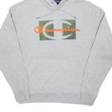 CHAMPION Mens Grey Hoodie M