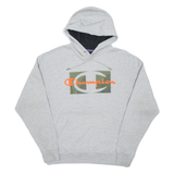CHAMPION Mens Grey Hoodie M