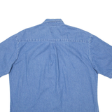 DICKIES Mens Plain Shirt Blue 2XL