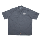 DICKIES Mens Worker Shirt Grey XL