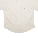 CHAPS Mens Plain Shirt Beige XL