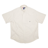 CHAPS Mens Plain Shirt Beige XL