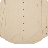 WOOLRICH Mens Plain Shirt Beige Long Sleeve XL