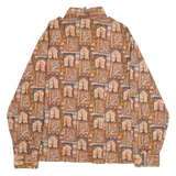 TALL SHOP Womens Shirt Brown Long Sleeve M