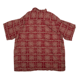 CARIBBEAN Mens Shirt Red 2XL