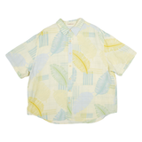 PARADISE COLLECTION Mens Hawaiian Shirt Green Floral 2XL