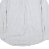 NAUTICA Mens Shirt Blue Gingham Long Sleeve XL