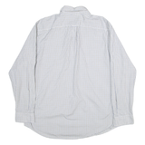 NAUTICA Mens Shirt Blue Gingham Long Sleeve XL