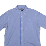 NAUTICA Classic Fit Mens Shirt Blue Gingham M