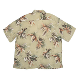 SADDLEBRED Mens Shirt Green Floral 2XL