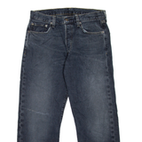 LEVI'S 501 Jeans Mens Black Regular Straight Stone Wash W32 L25